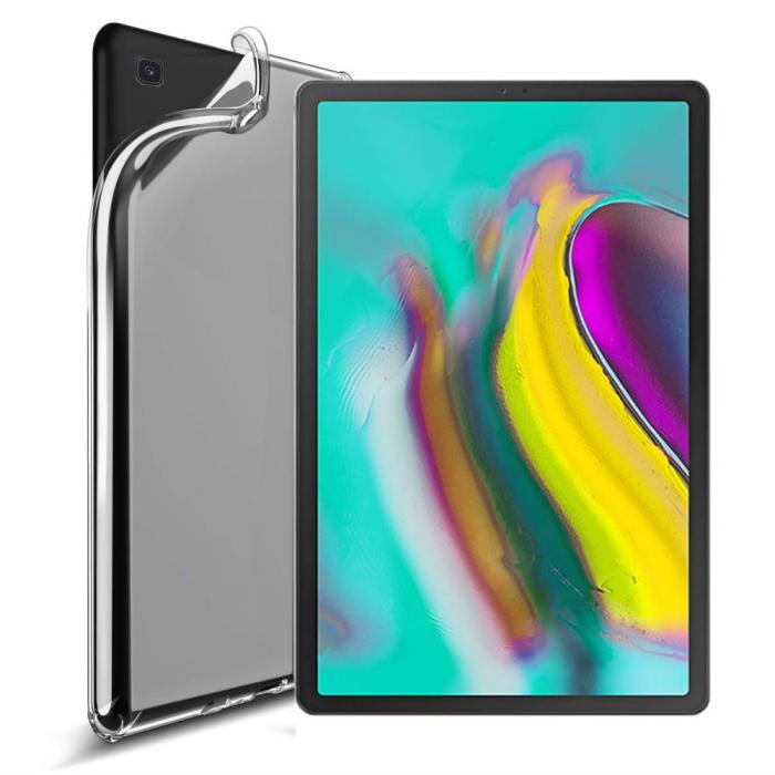 Bild 1, Samsung Galaxy Tab S5e - Genomskinligt TPU Skal