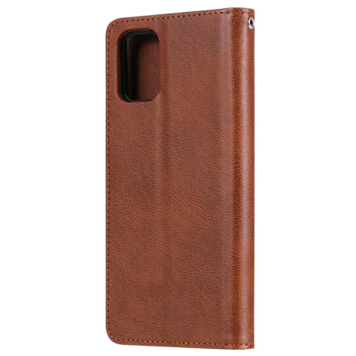 Bild 3, Samsung Galaxy A71 - 2in1 Magnet Skal / Plånboksfodral - Brun
