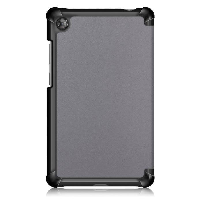 Bild 3, Lenovo Tab M7 - Slimfit Tri-Fold Fodral - Grå