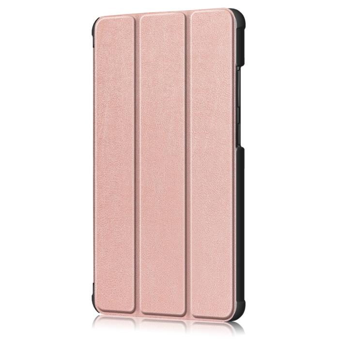 Bild 4, Lenovo Tab M7 - Slimfit Tri-Fold Fodral - Roséguld