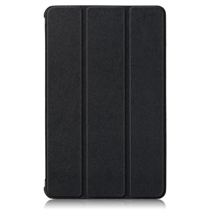 Bild 2, Lenovo Tab M8 2nd Gen (HD) Litchi Tri-Fold Fodral Svart