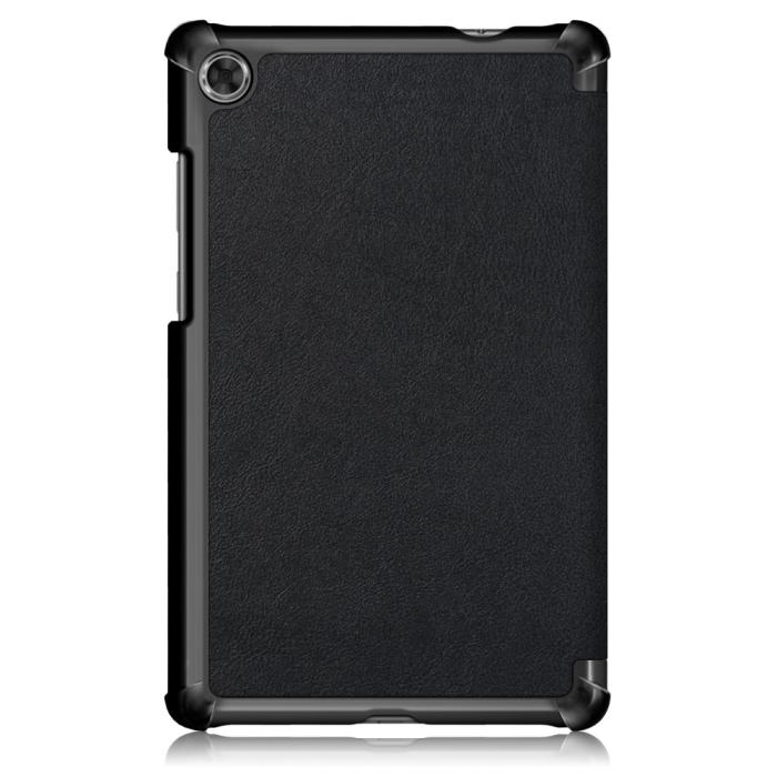Bild 3, Lenovo Tab M8 2nd Gen (HD) Litchi Tri-Fold Fodral Svart