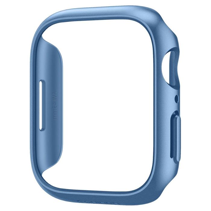 Bild 2, Spigen Apple Watch 7/8 45 mm Skal Thin Fit Blå