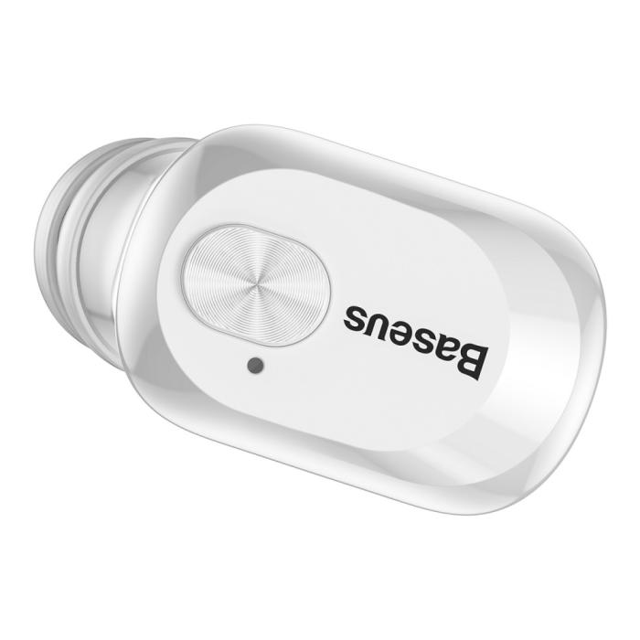 Bild 4, Baseus Vattentäta Trådlösa Bluetooth Hörlurar - Vit