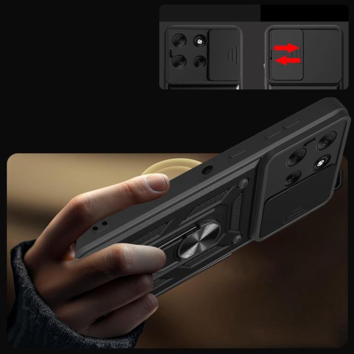 Bild 4, Tech-Protect Motorola Moto G86 / G86 Power Skal CamShield Pro Svart