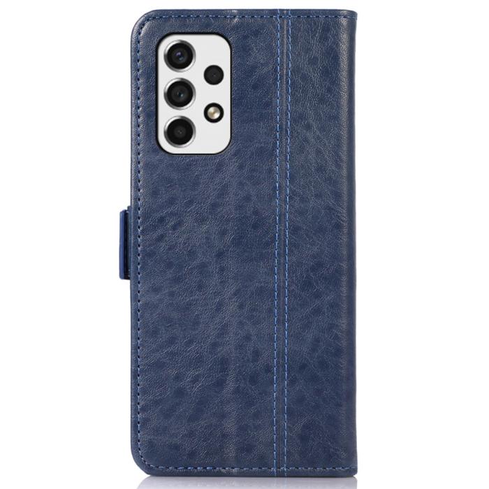 Bild 3, Samsung Galaxy A53 5G Fodral Crazy Horse Blå