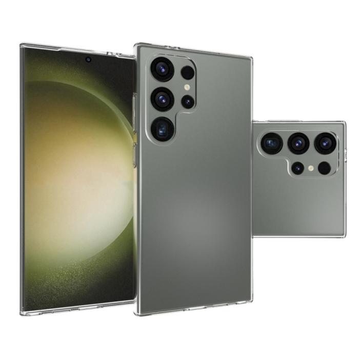 Bild 2, Samsung Galaxy S24 Ultra Skal TPU Transparent