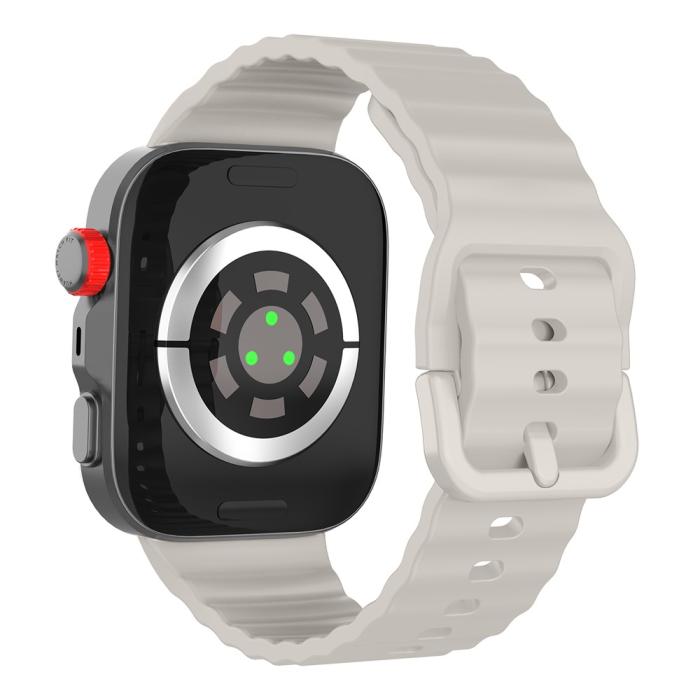 Bild 1, KALEBOL Huawei Watch Fit 4 Pro/4/3 Armband Wave Silikon Starlight