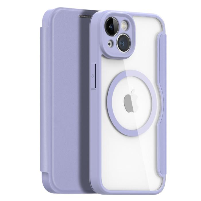 Bild 1, DUX DUCIS iPhone 14 Fodral MagSafe Skin X Pro Lila