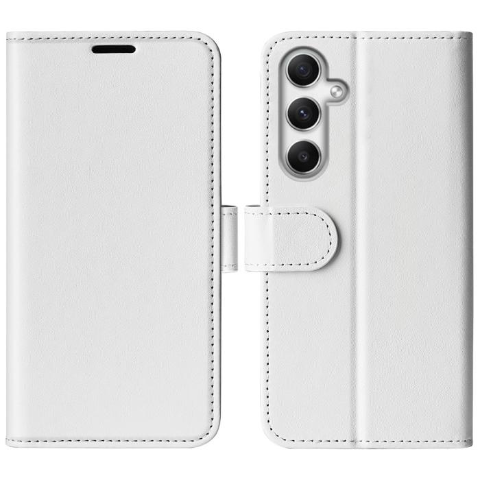 Bild 1, Samsung Galaxy A35 5G Fodral Crazy Horse Läder Vit