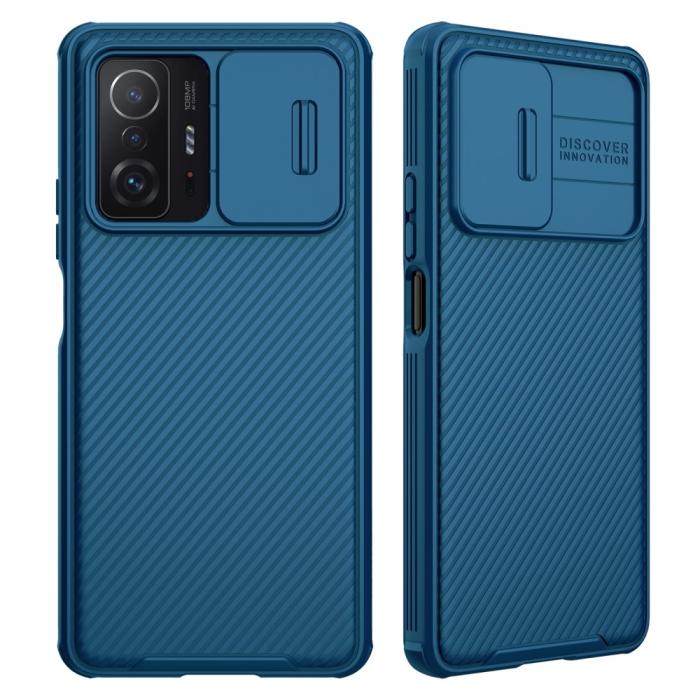 Bild 1, NILLKIN Xiaomi 11T / 11T Pro Skal CamShield Pro Blå