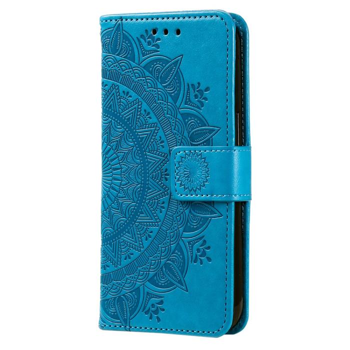 Bild 5, Sony Xperia 1 VII Fodral Mandala Läder Blå