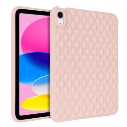 iPad Air 2020/2022/2024 Skal Diamond Textur TPU Rosa