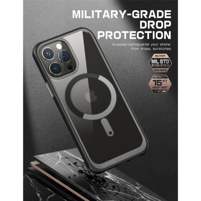 Bild 5, Supcase iPhone 14 Pro Max Skal MagSafe Unicorn Beetle Svart