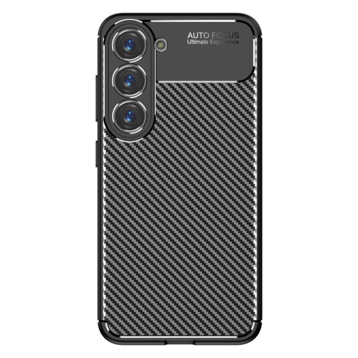 Bild 3, Samsung Galaxy S23 Plus Skal Kolfiber Textur Svart