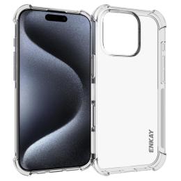 ENKAY iPhone 16 Pro Skal Shockproof Transparent