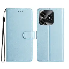Honor X5c Plus Fodral L&auml;der Ljus Bl&aring;
