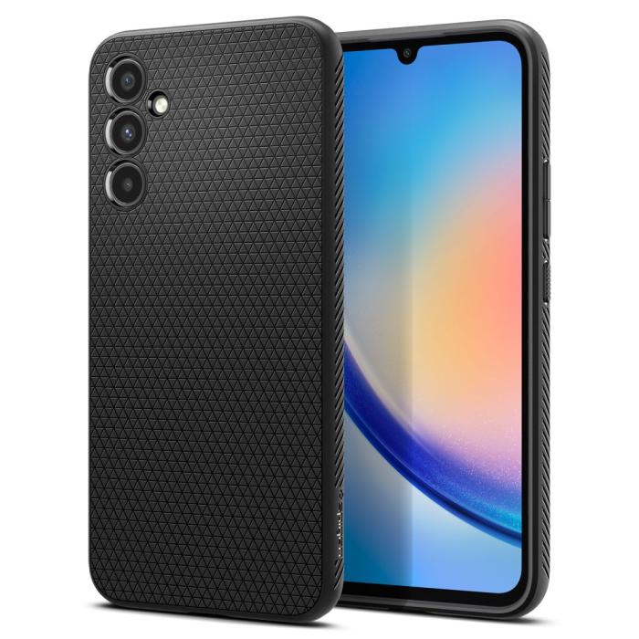 Bild 1, Spigen Galaxy A34 5G Skal Liquid Air Matt Svart