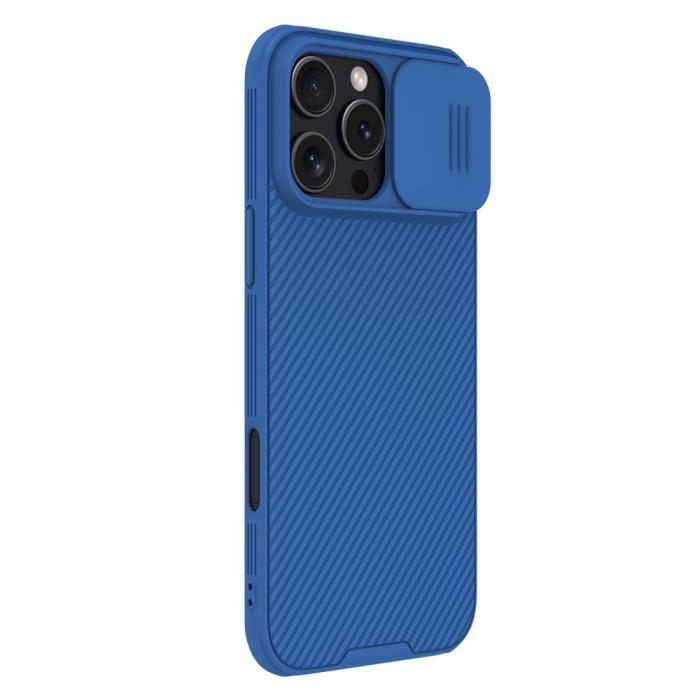 Bild 3, NILLKIN iPhone 16 Pro Skal MagSafe CamShield Pro Blå