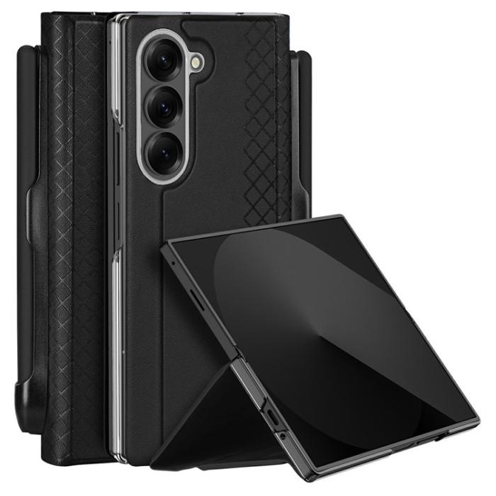 Bild 1, DUX DUCIS Galaxy Z Fold 7 Fodral Bril Pennhållare Svart