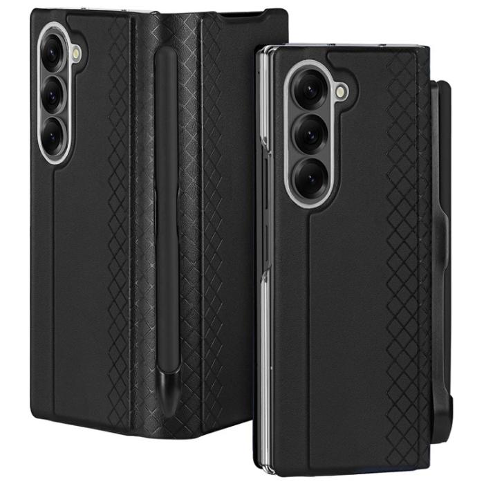 Bild 2, DUX DUCIS Galaxy Z Fold 7 Fodral Bril Pennhållare Svart