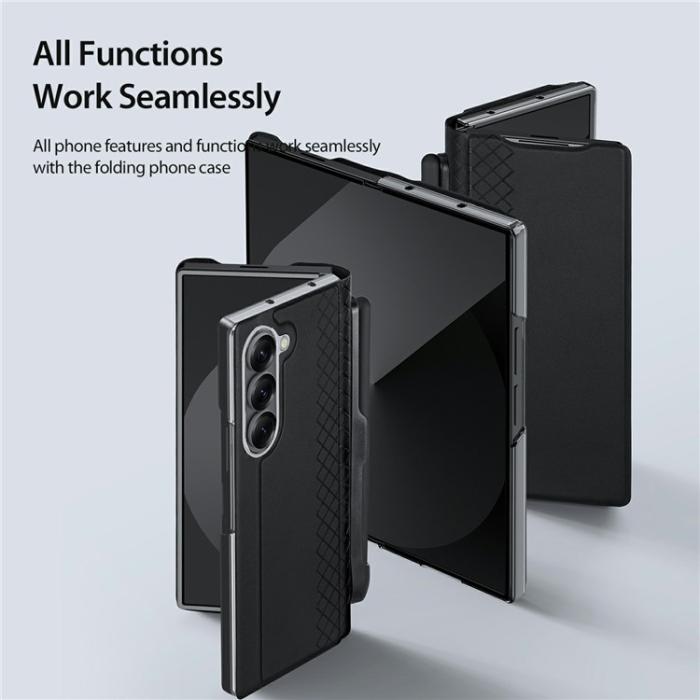 Bild 6, DUX DUCIS Galaxy Z Fold 7 Fodral Bril Pennhållare Svart
