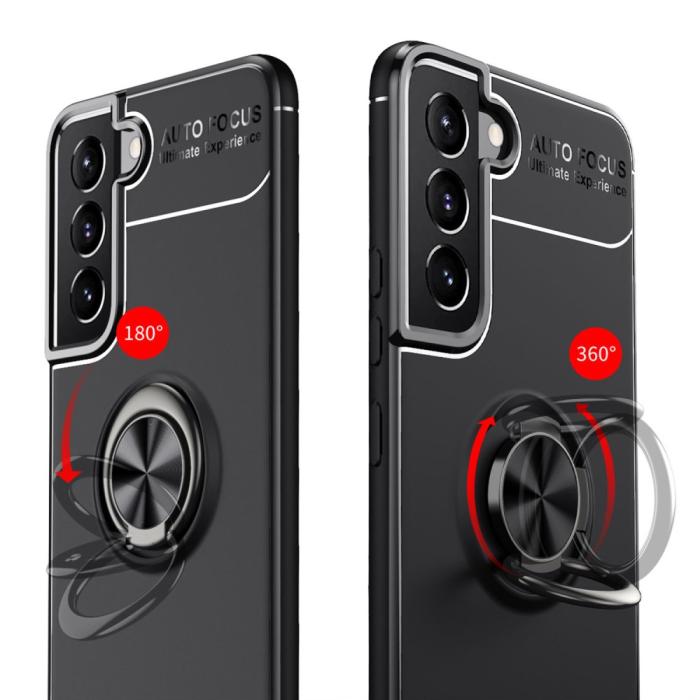 Bild 3, Samsung Galaxy S22 Plus Skal Ring Blå