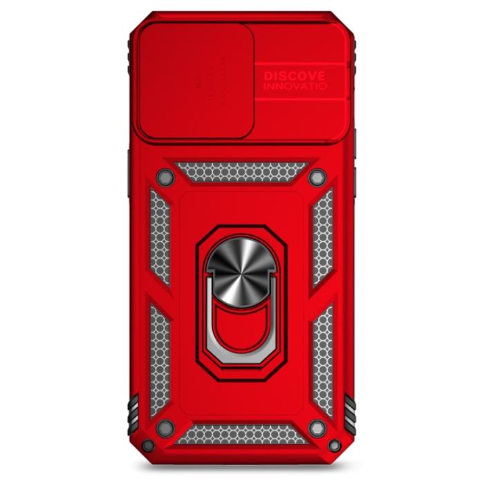Bild 2, iPhone 15 Pro Skal CamShield Armor Ring Röd
