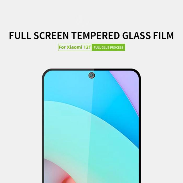 Bild 4, PINWUYO Xiaomi 12T / 12T Pro Skärmskydd Heltäckande