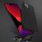 iPhone 12 Mini - Jazz Twill Textur Skal - Svart