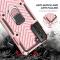 Samsung Galaxy S21 - Shockproof Tyre Ring Skal - Roséguld