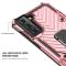 Samsung Galaxy S21 - Shockproof Tyre Ring Skal - Roséguld