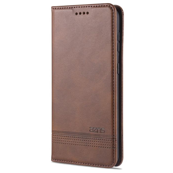 Bild 2, Samsung Galaxy S21 - AZNS Flip Fodral - Brun