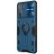 Samsung Galaxy S21 Plus - NILLKIN CamShield Armor Ring Skal - Blå