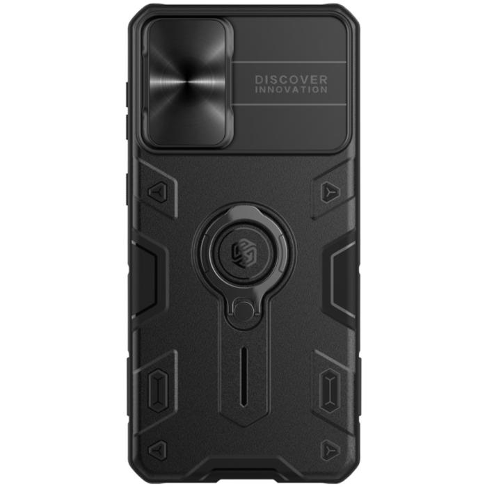 Bild 1, Samsung Galaxy S21 Plus - NILLKIN CamShield Armor Ring Skal - Svart