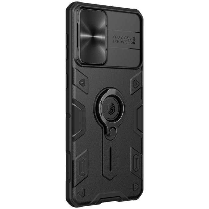Bild 4, Samsung Galaxy S21 Plus - NILLKIN CamShield Armor Ring Skal - Svart