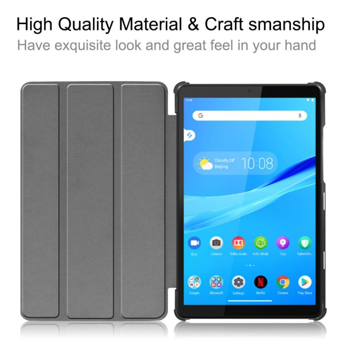 Bild 5, Lenovo Tab M8 2nd Gen (HD) Slimfit Tri-Fold Fodral Svart
