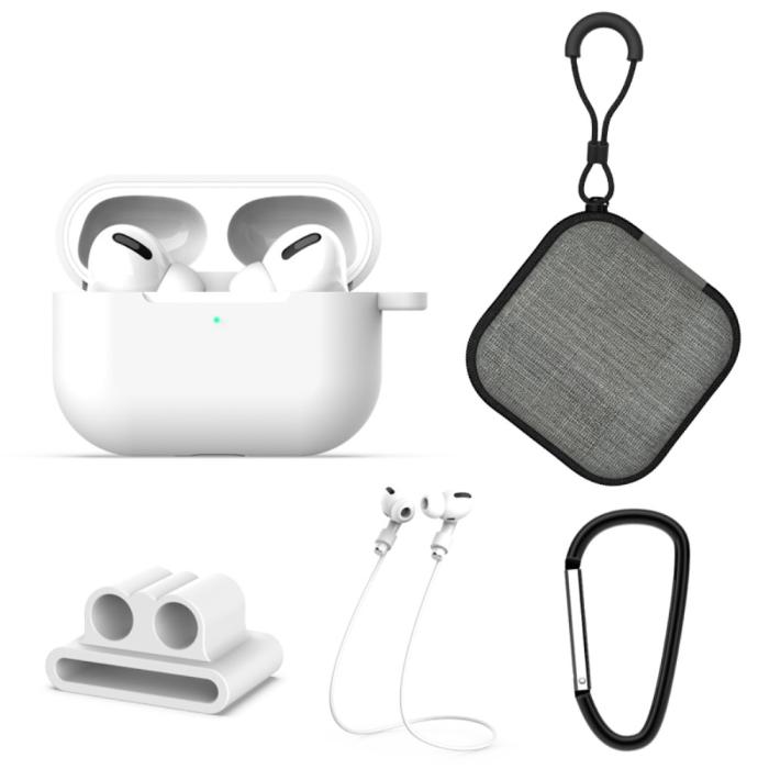 Bild 1, Komplett paket för dina AirPods Pro - Vit