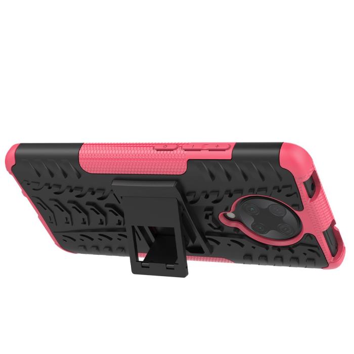 Bild 5, Xiaomi Poco F2 Pro - Stöttåligt Skal med Stöd - Rosa
