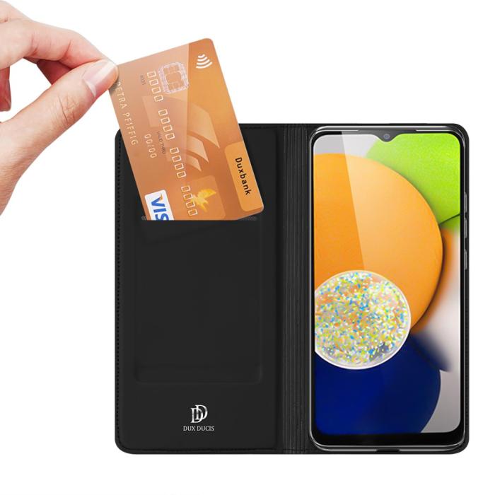 Bild 4, DUX DUCIS Samsung Galaxy A03 Fodral Skin Pro Svart