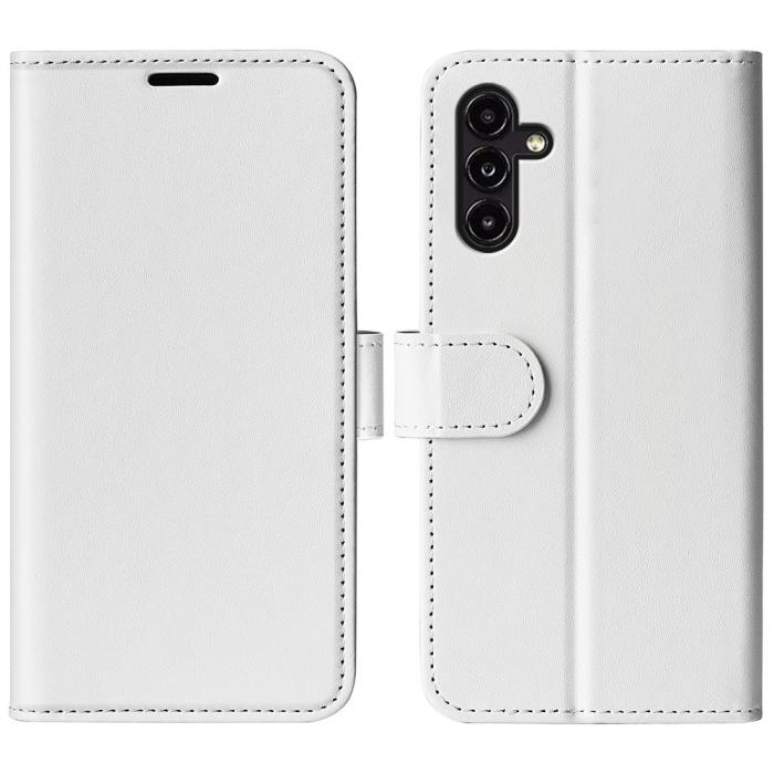 Bild 1, Samsung Galaxy A14 4G/5G Fodral Crazy Horse Läder Vit