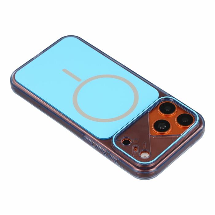 Bild 4, iPhone 18 Pro / 17 Pro Skal MagSafe Reptåligt Hybrid Blå