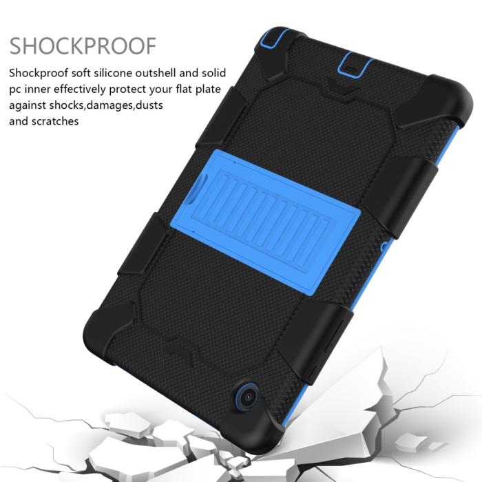 Bild 5, Samsung Galaxy Tab A8 10.5 (2021) Skal Shockproof Hybrid Kickstand