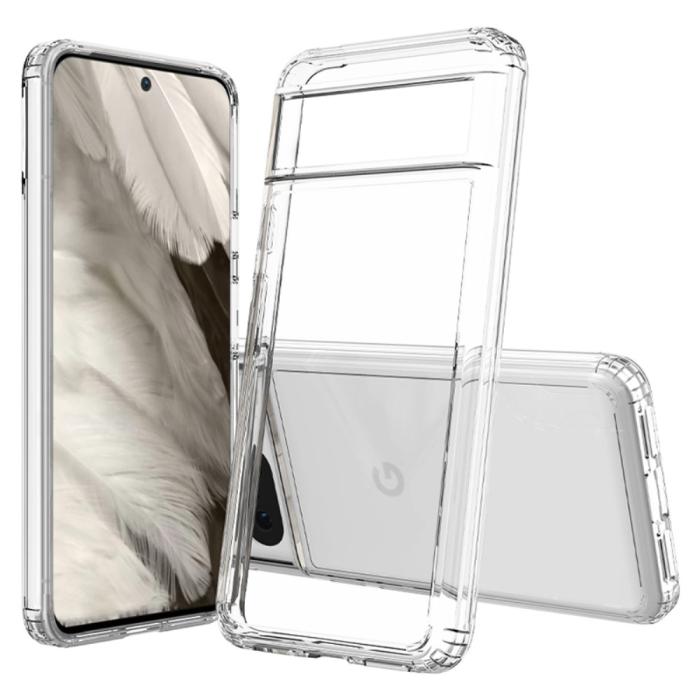 Bild 1, Google Pixel 8 Skal Akryl/TPU Hybrid Transparent