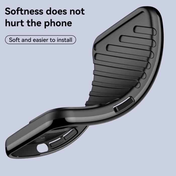 Bild 5, Motorola Edge 30 Pro Skal Twill Textur Svart