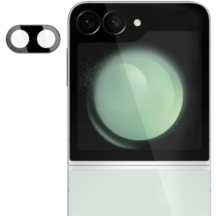 Bild 5, IMAK Galaxy Z Flip 6 Linsskydd Härdat Glas Svart