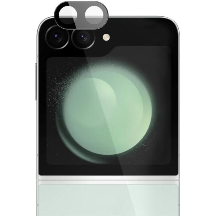 Bild 6, IMAK Galaxy Z Flip 6 Linsskydd Härdat Glas Svart