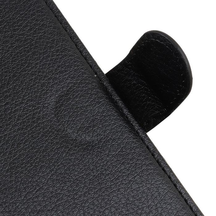 Bild 6, OnePlus Nord 2T 5G Fodral Litchi Läder Svart
