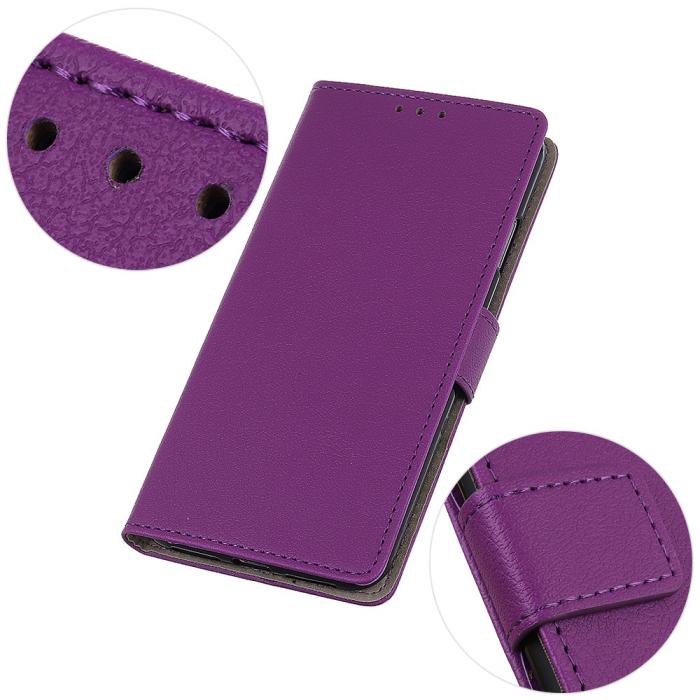 Bild 6, Motorola Moto G51 Fodral Läder Lila