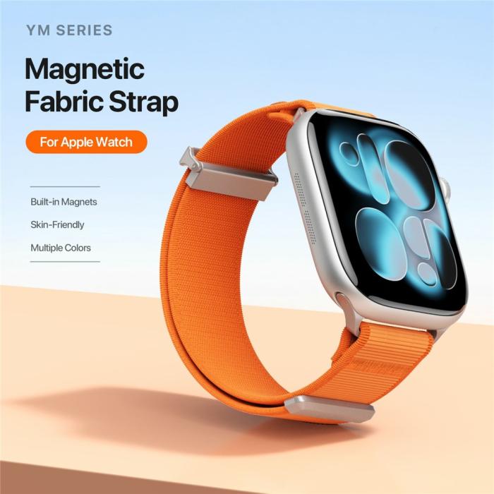 Bild 4, DUX DUCIS Apple Watch 42/44/45/46/49 mm Armband Magnetic Strap